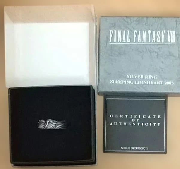 FF8シルバーリング 15号 スリーピングライオンハート
