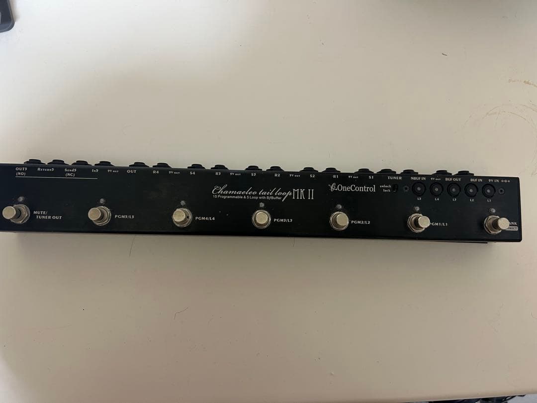 ギター One Control chamaeleo tail loop mk2