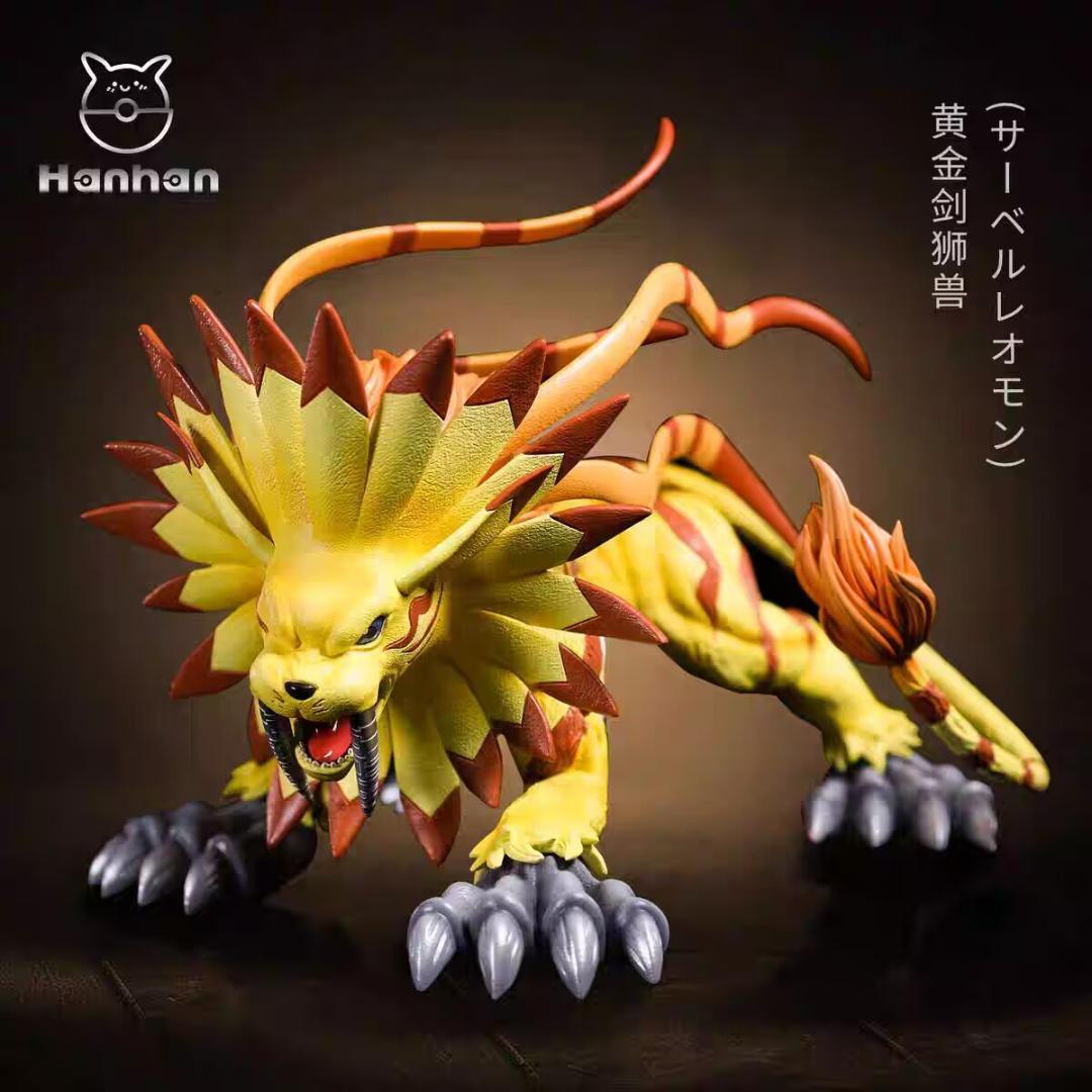 デジモン　サーベルレオモン　ガレージキット　フィギュア