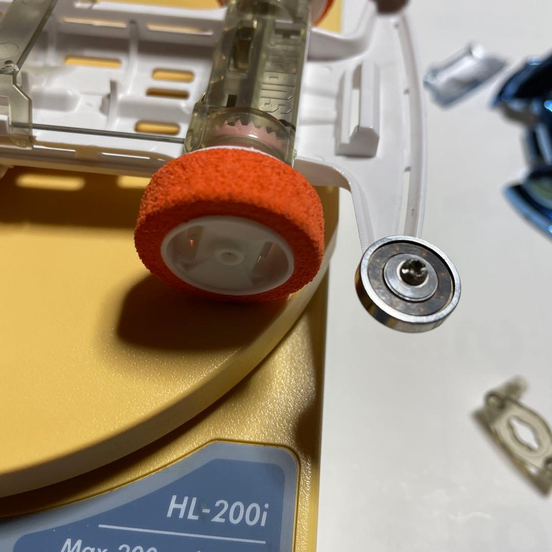 ミニ四駆　スピンアックスブルーメッキボディー