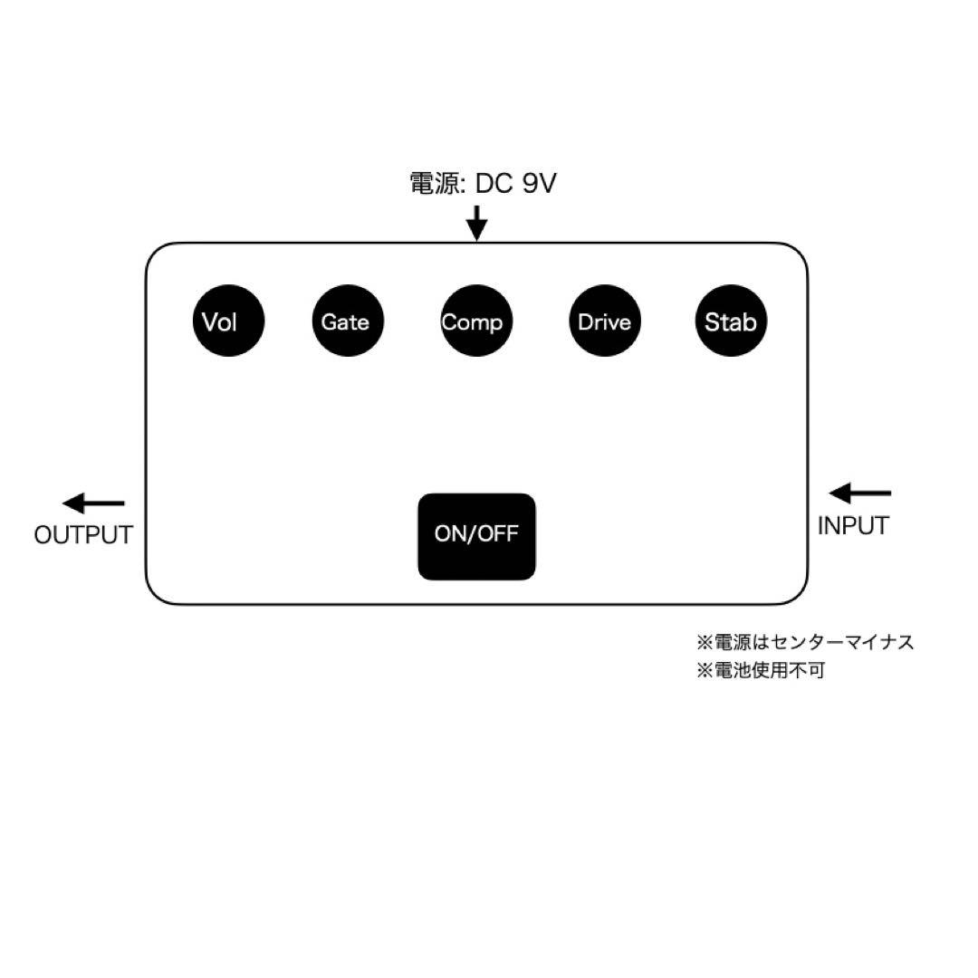 ギター FUZZ FACTORY clone