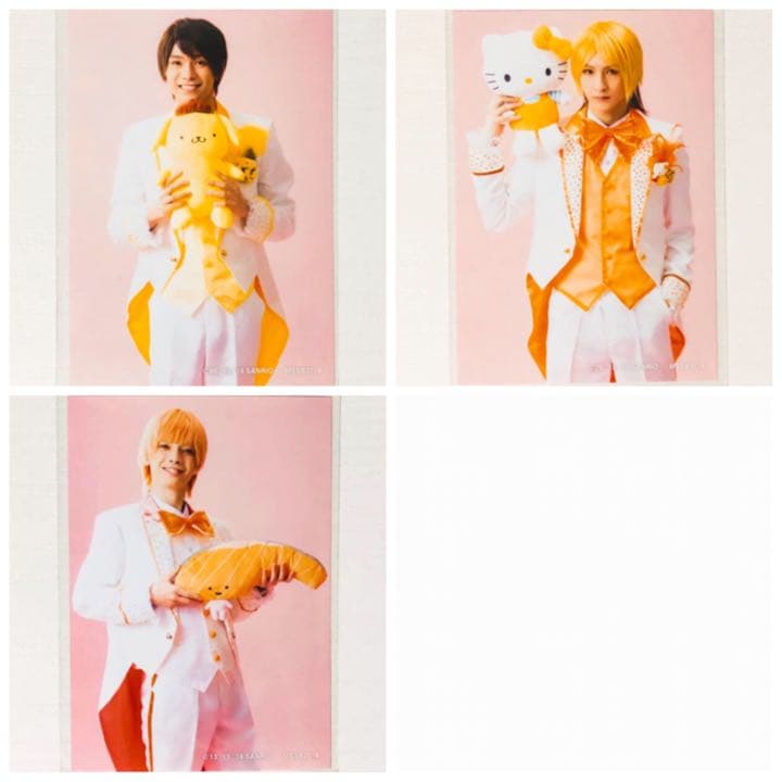 新品★ミラクル☆ステージ★サンリオ男子★来場者★特典★ブロマイド★3点セット