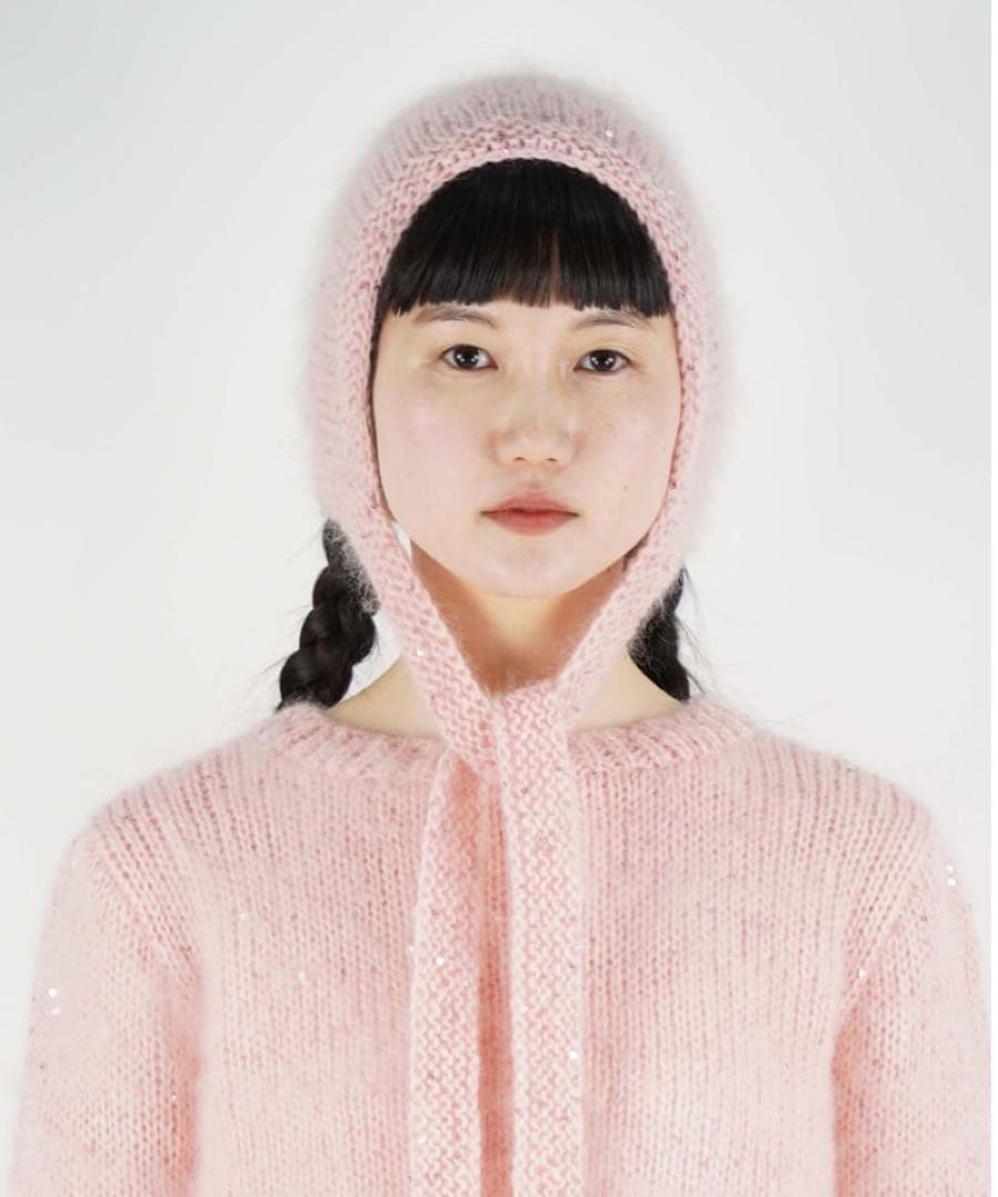 SIIILON Sparkle knit cap シーロン　ニットキャップ