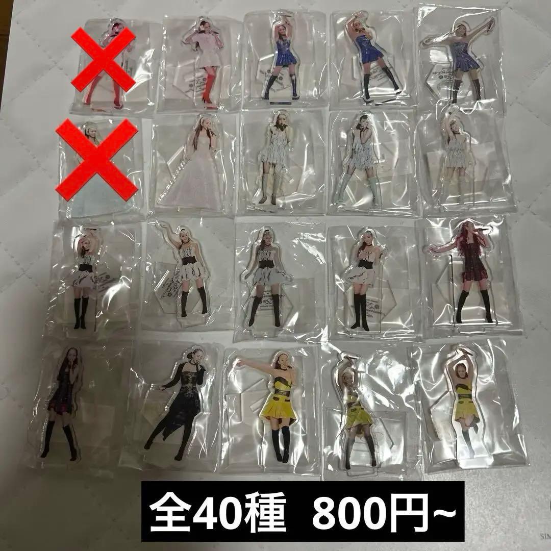 安室奈美恵 Final Space アクリルスタンド、マステ