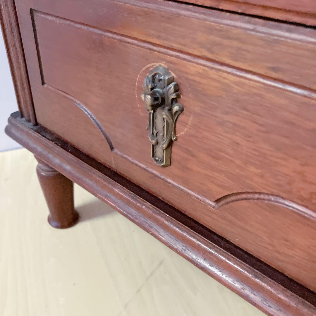 木製　電話台　FAX台　ビューロー　サイドチェスト　サイドラック　デスク