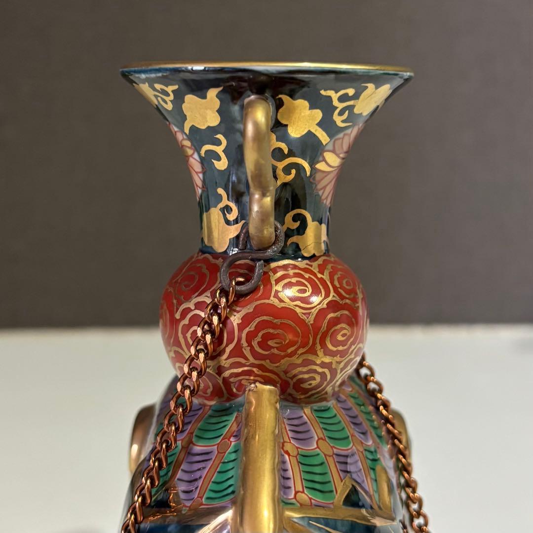 波佐見焼 林九郎窯 古伊万里様式 置物 伊万里焼 有田焼 希少 ヴィンテージ