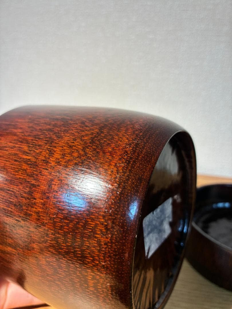 048 棗 茶道具/竹材/内縁
