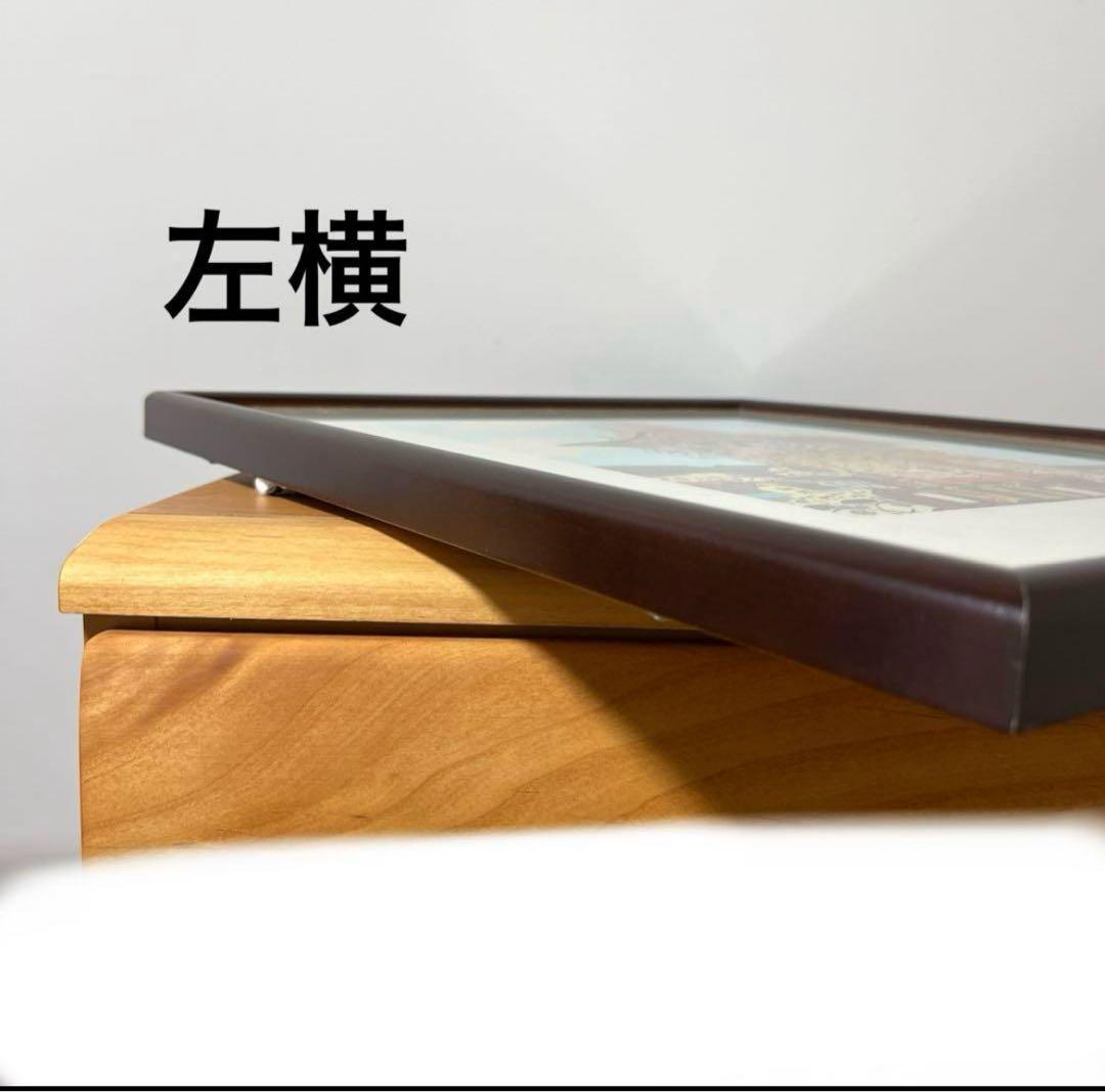 徳力富吉郎作　木版画　祇園祭　七月十七日　額付　ピン付き