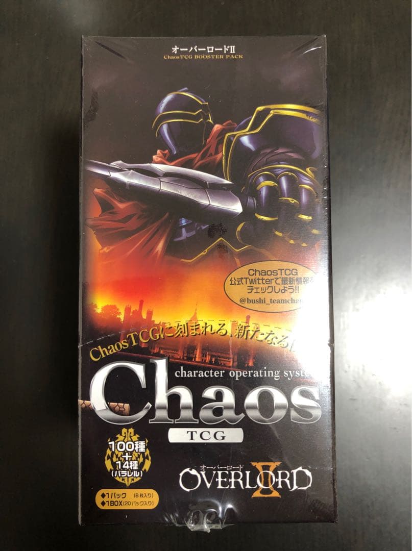 ChaosTCG オーバーロード 初版 絶版 未開封BOX