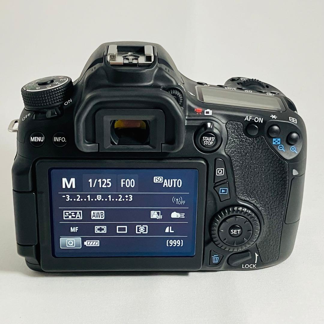 極美品◆Canon EOS 70D◆Wレンズセット◆ショット数新品級2200回！