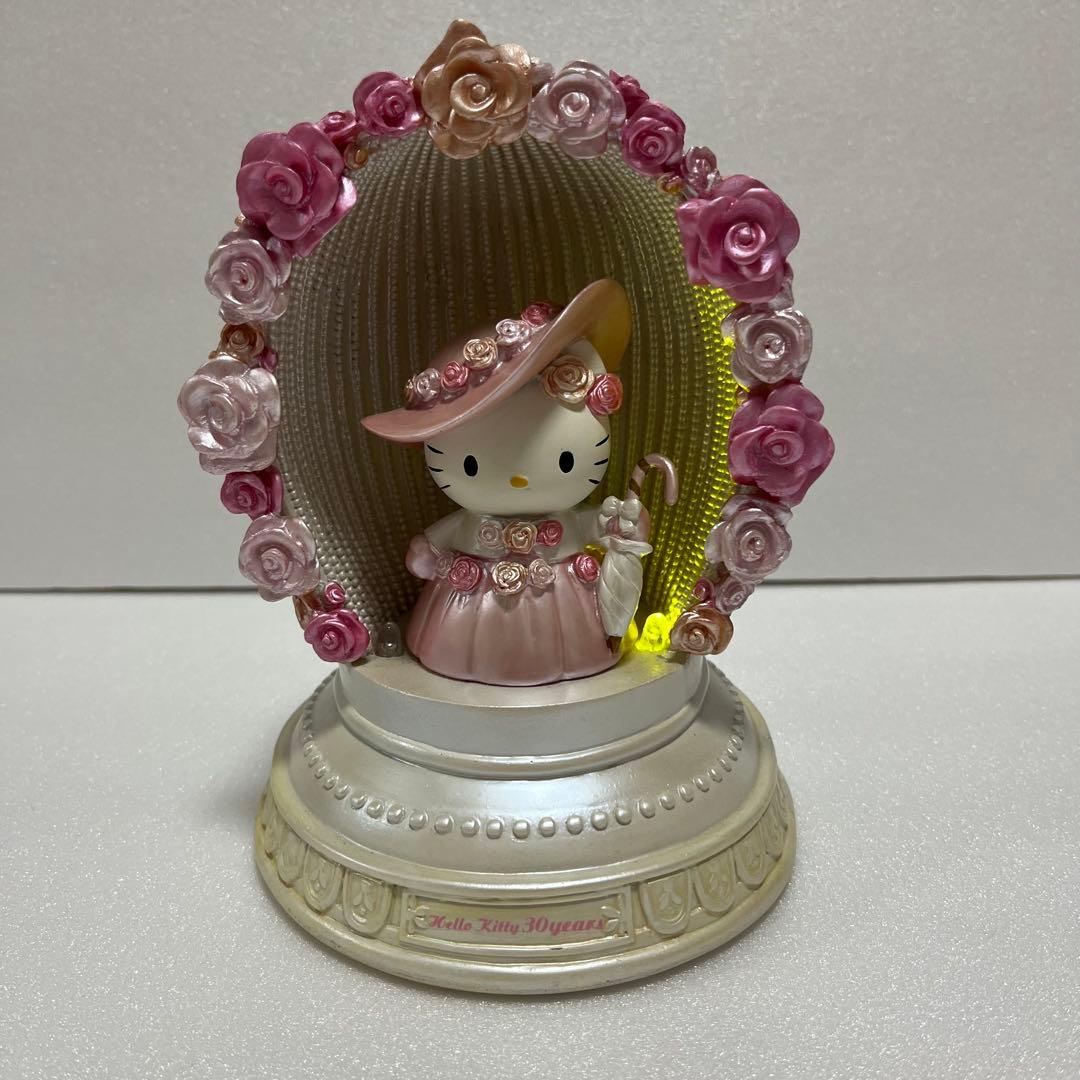 ハローキティ　30周年記念 オルゴール ライト　サンリオ