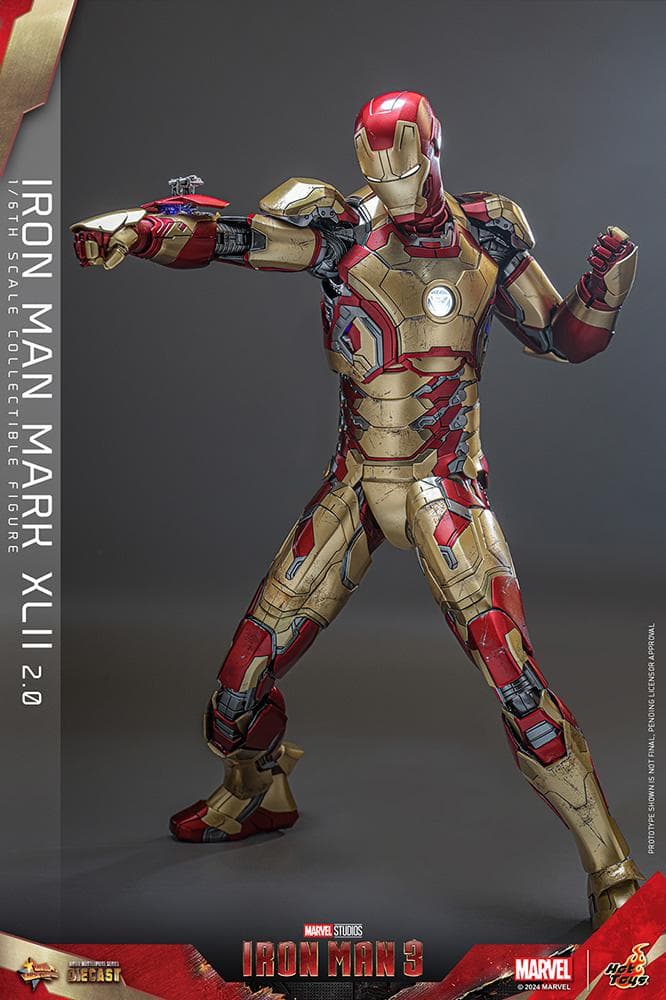 ムービーマスターピースDIECAST 1/6アイアンマン マーク42(2.0版)