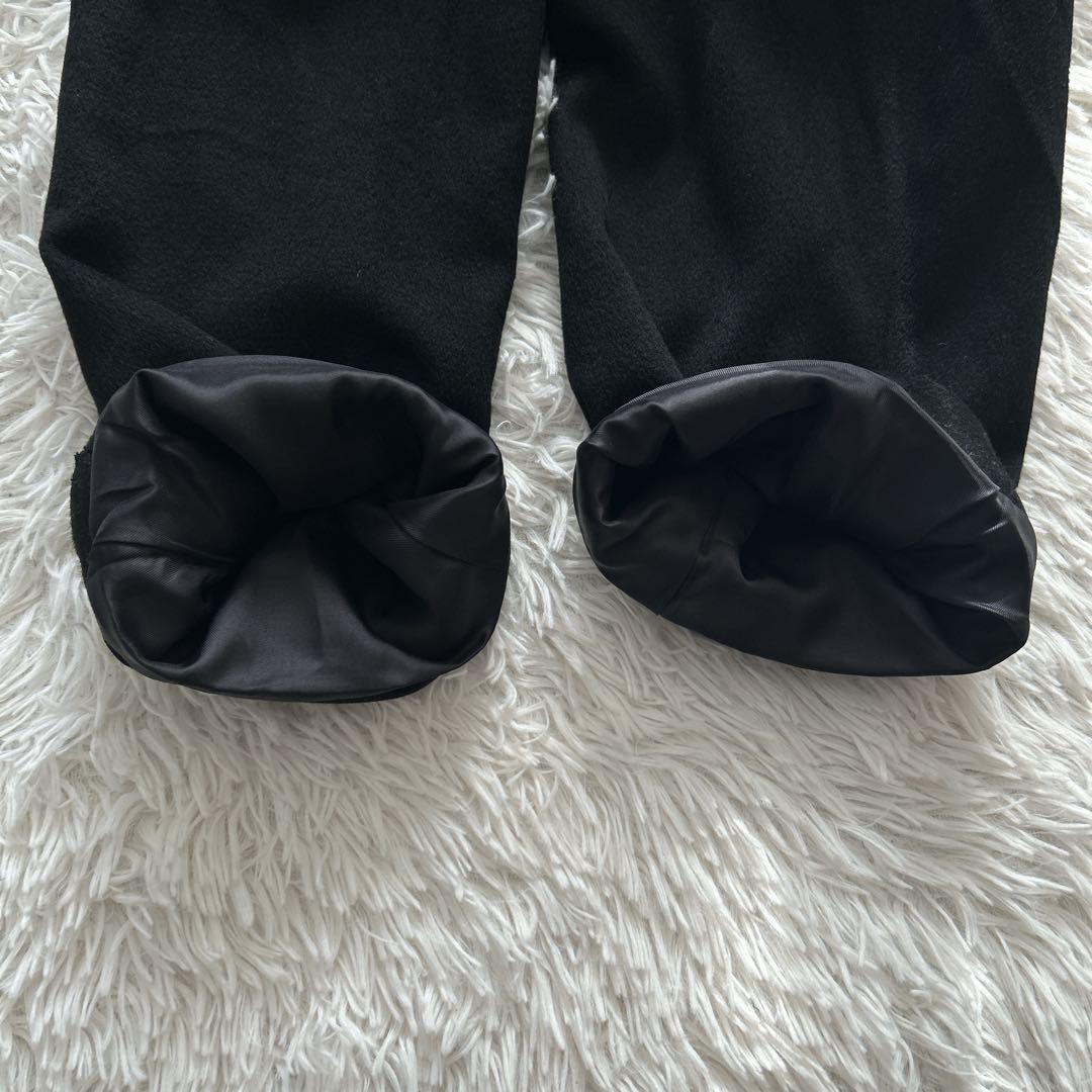 極美品✨ ヴィンテージ カシミヤ100% ダブルロングチェスターコート L 黒