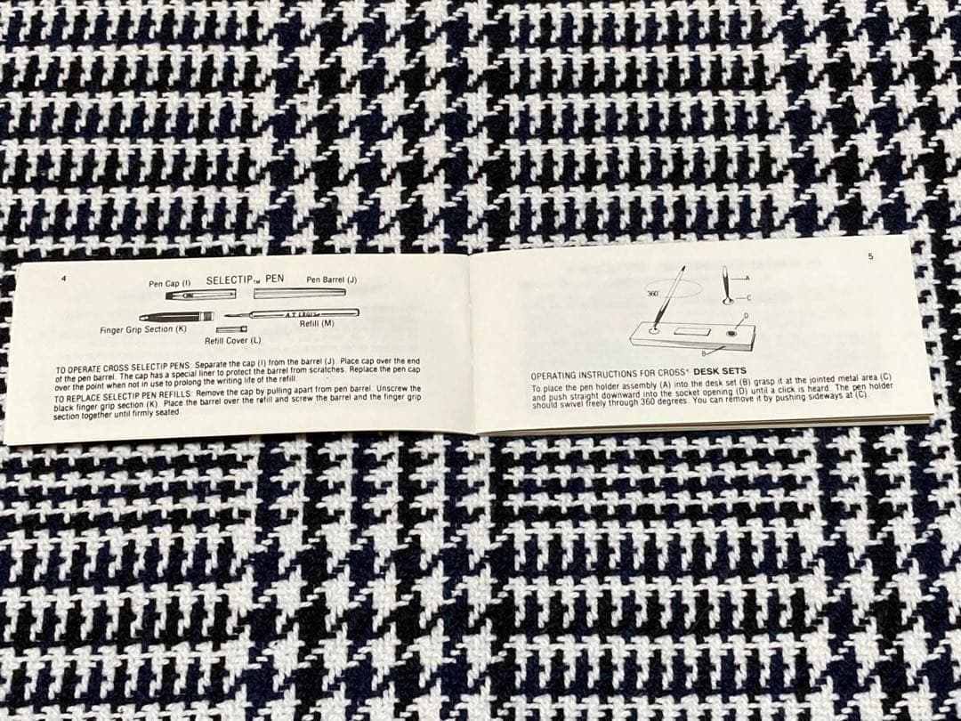 CROSS クロスボールペン14K 14金 ケース 英語説明書付き 旧ロゴ 希少