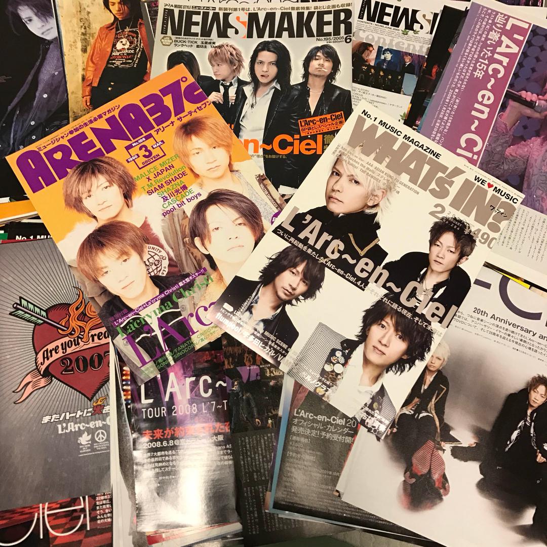 L'Arc〜en〜Ciel 切り抜き 470枚