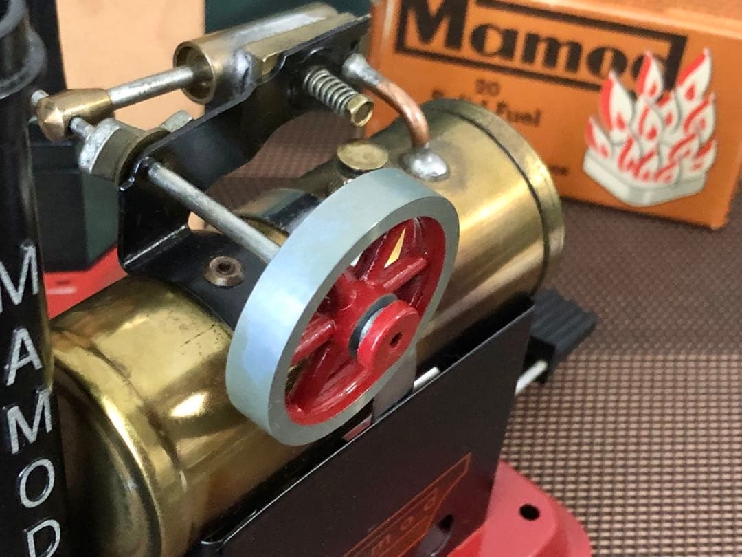★絶版！￼Mamod SP-1 スチームエンジン￼ H:15cm　　箱付き