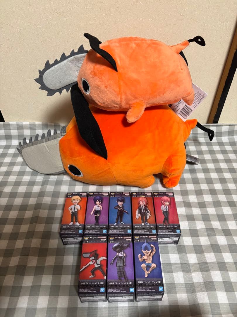チェンソーマン　ワーコレ　ぬいぐるみ　フィギュア