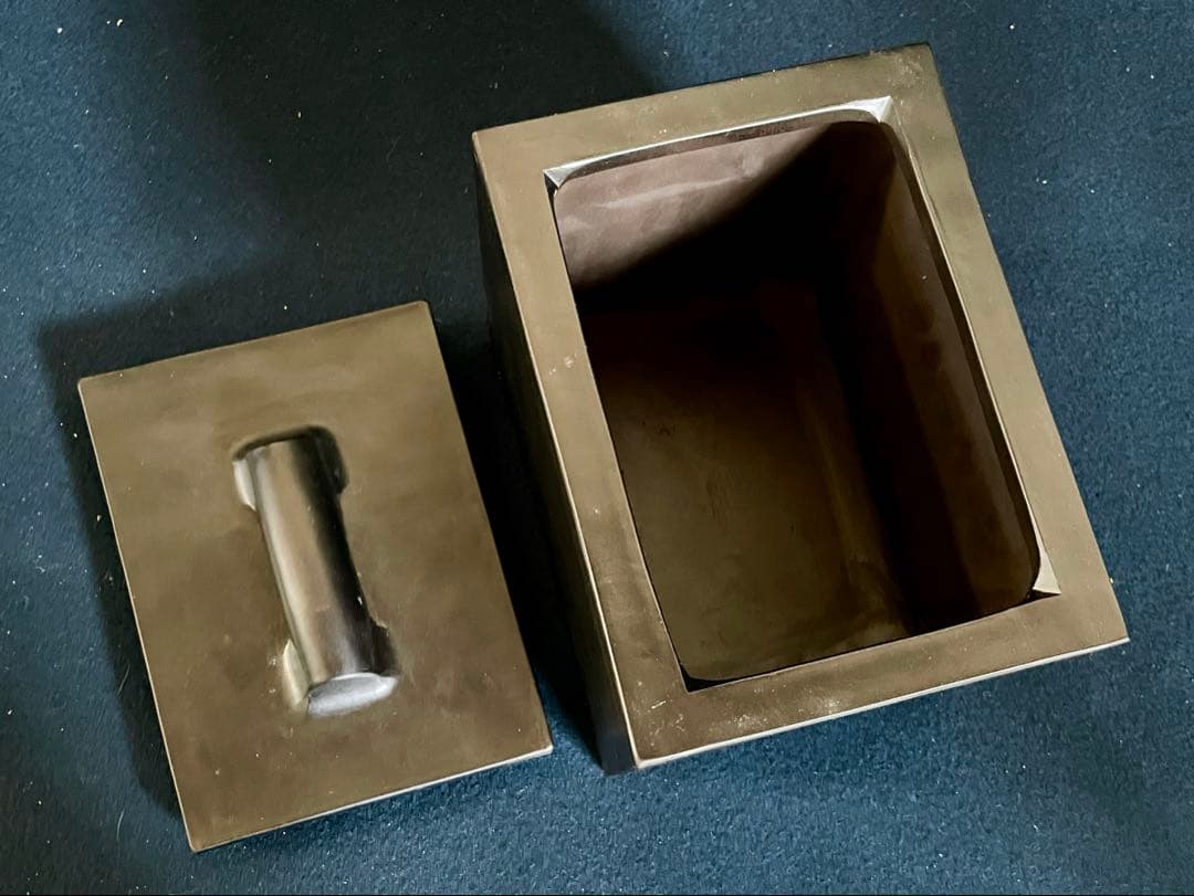 【未使用 美品】「祖」 火消壺 寄神 崇白 共箱 火消し壺 茶道具（1120A）