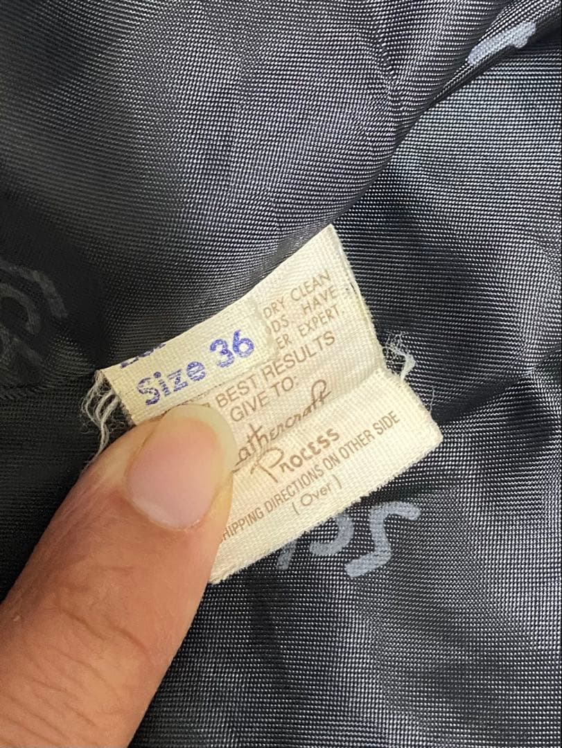 90’s SCHOTT 641 USA製 ライダースジャ ケット 36