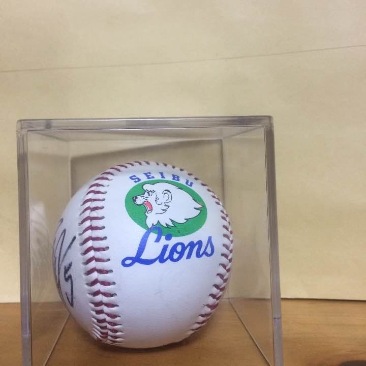 元西武ライオンズ和田一浩直筆サインボール