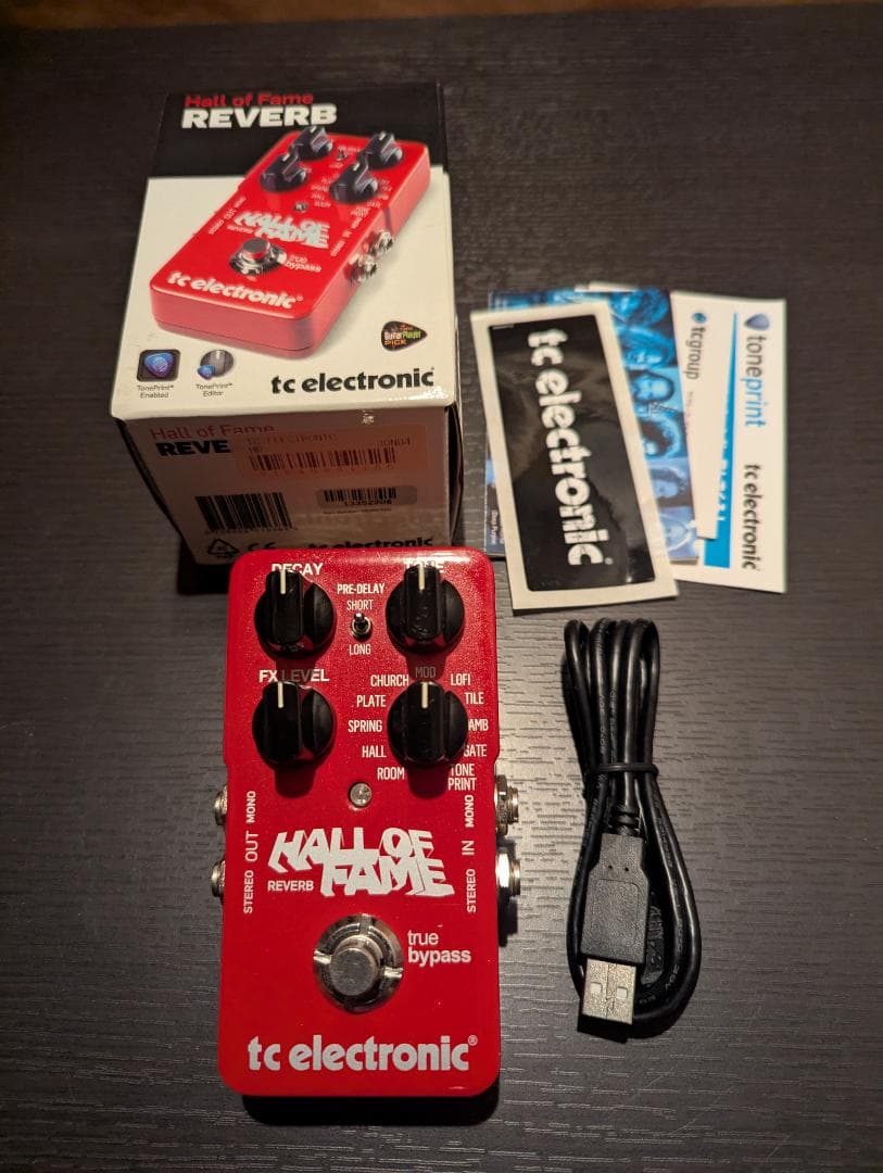 tc electronic Hall of Fame Reverb　リバーブ