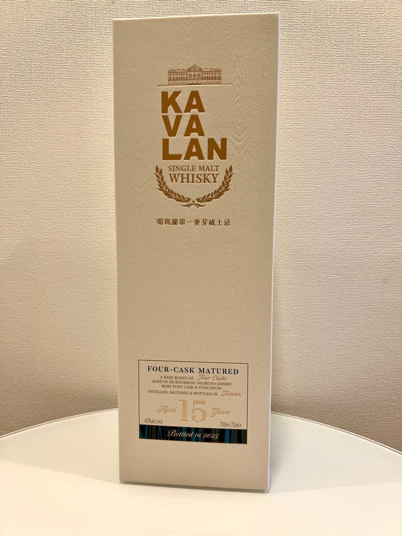 H*p様 日本未発売　カバラン　15年熟成　FOUR-CASK MATURED