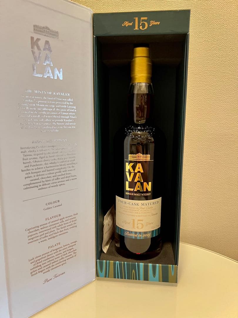 H*p様 日本未発売　カバラン　15年熟成　FOUR-CASK MATURED