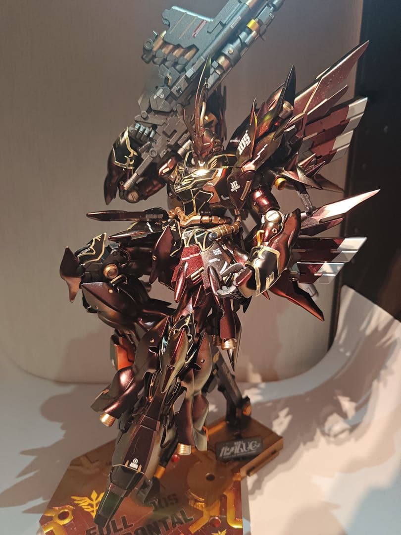 ガンプラ　塗装済み完成品　修正改造　シナンジュ　MG
