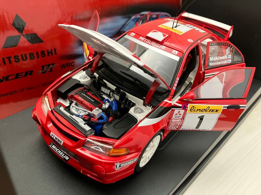 1/18 オートアート AUTOart 三菱 ランサーエボリューションWRC