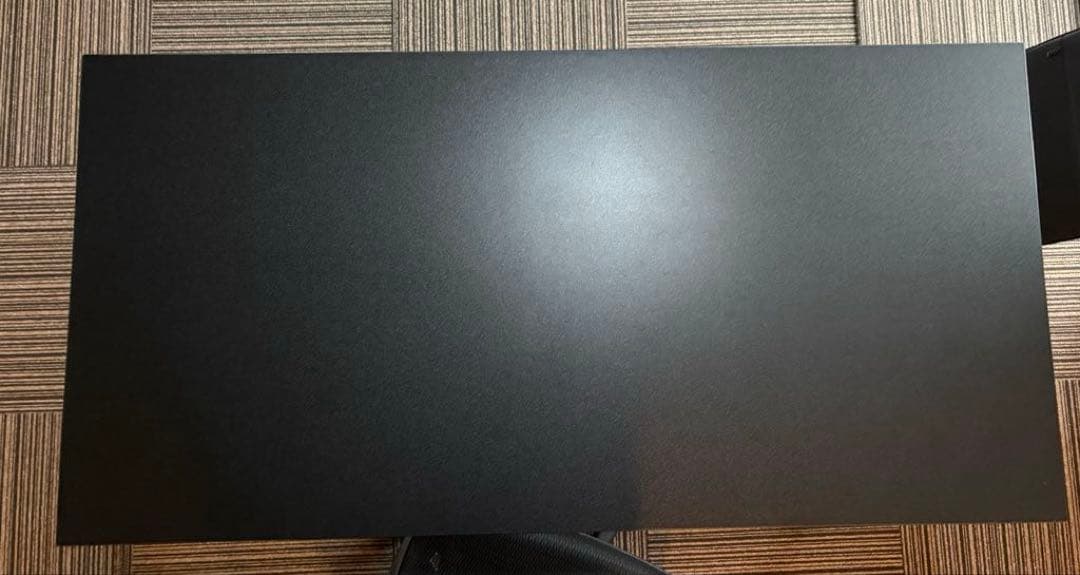 サンワダイレクト シンプルデスク 幅120×奥行60cm クランプ対応　ブラック