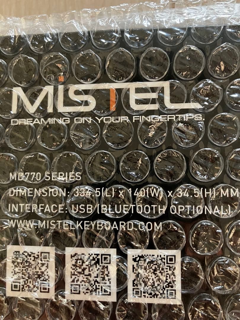 Mistel BAROCCO MD_770 RGB BT キーボード US配列