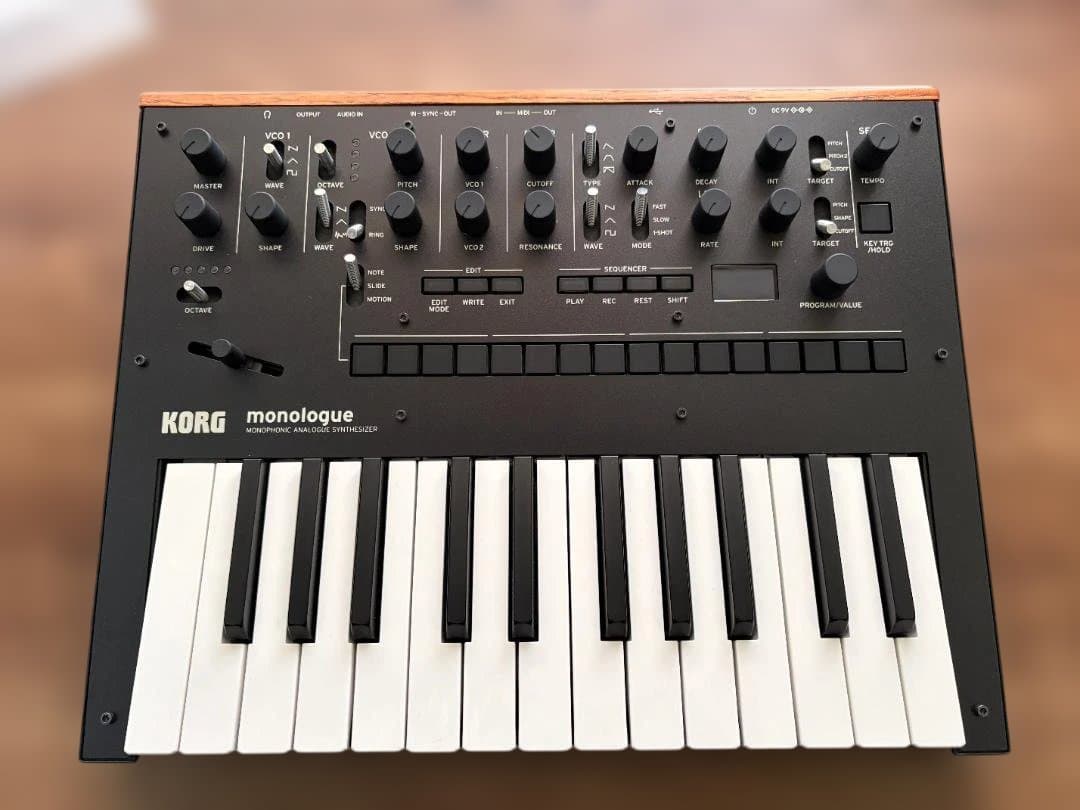KORG MONOLOGUE-BL モノローグアナログシンセサイザー