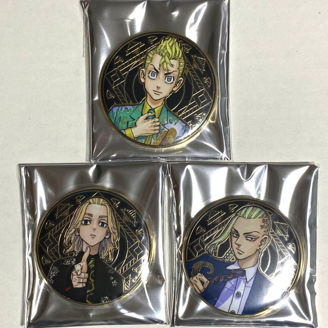 東リベ 原画展 アルティメタルバッジ 缶バッジ コンプリート 東京リベンジャーズ