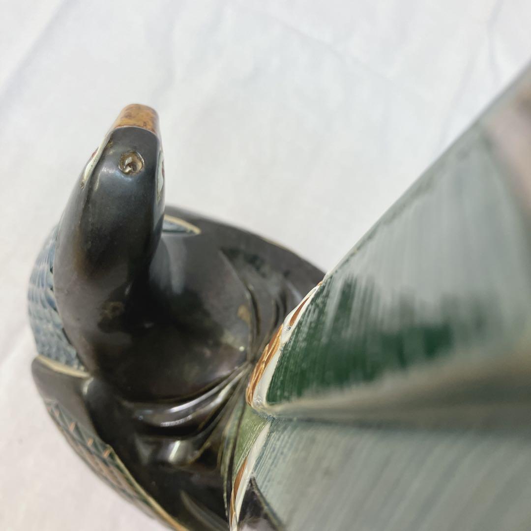 アーテサニアリンコナダ 孔雀 クジャク 装飾花瓶 オブジェ 置物 アールデコ