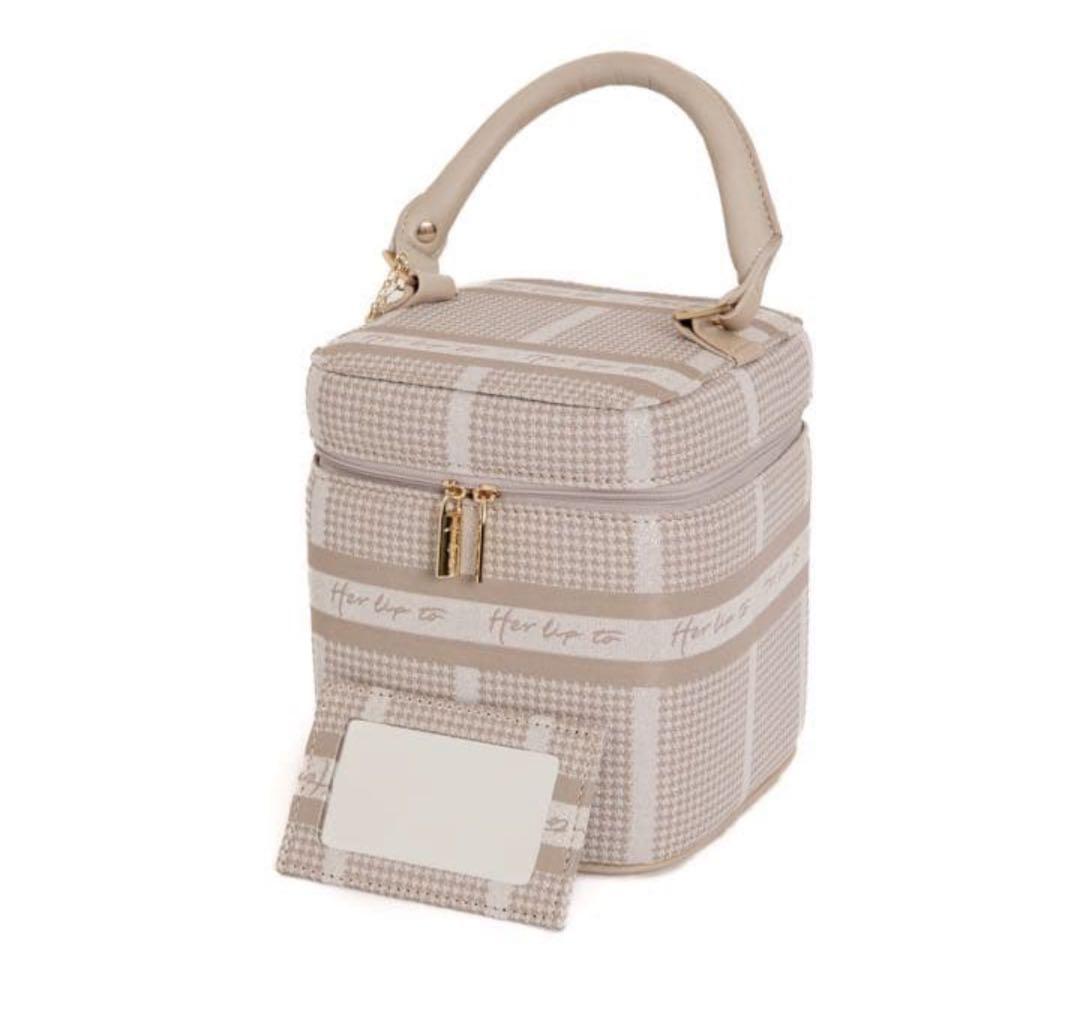 バッグ Her lip to HLT Jacquard Vanity Bag