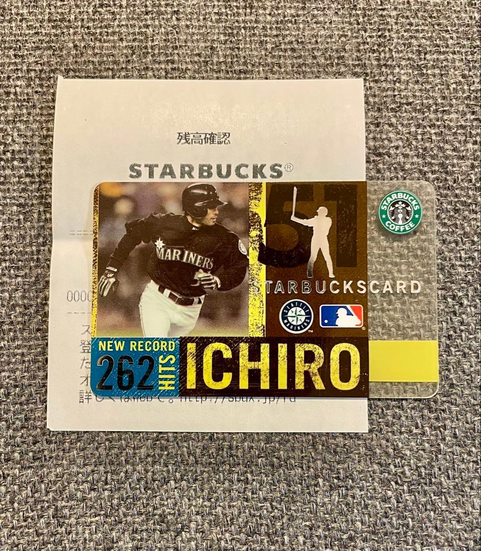 使用可能　スターバックスカード　イチロー　2005年　ICHIRO