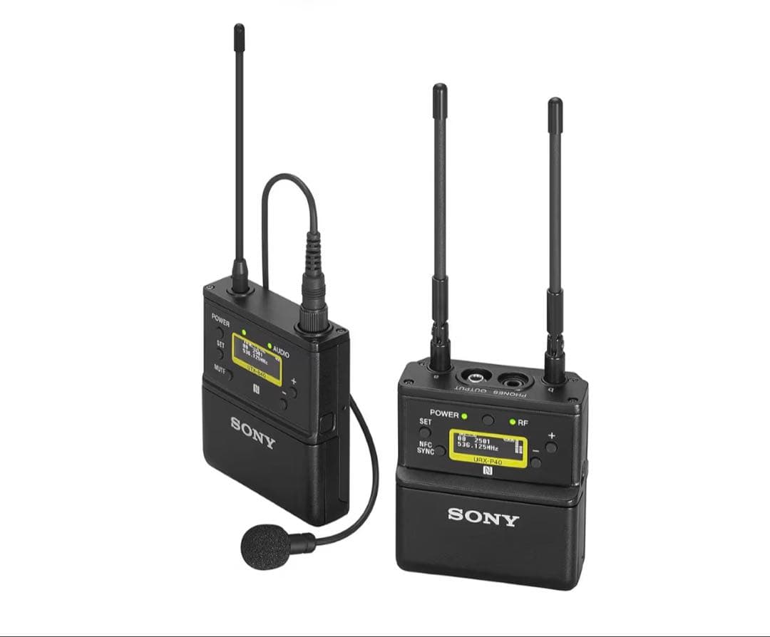 SONY B帯アナログワイヤレスマイクロホンパッケージ UWP-D21//KBJ