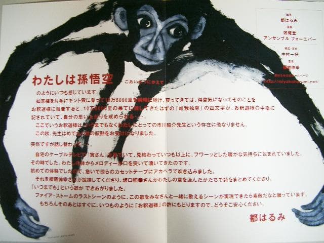 都はるみ　　直筆サイン色紙・公演パンフレット