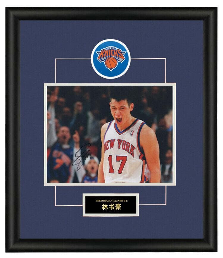 直筆サイン入り写真 ジェレミー・リン ニューヨーク・ニックス SA鑑定済
