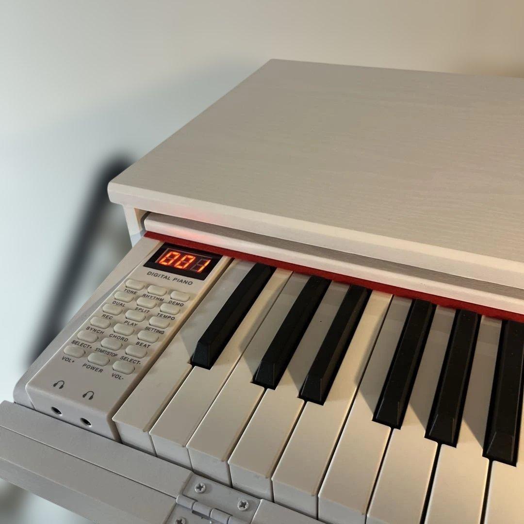 電子ピアノ 88鍵盤 引き出し式