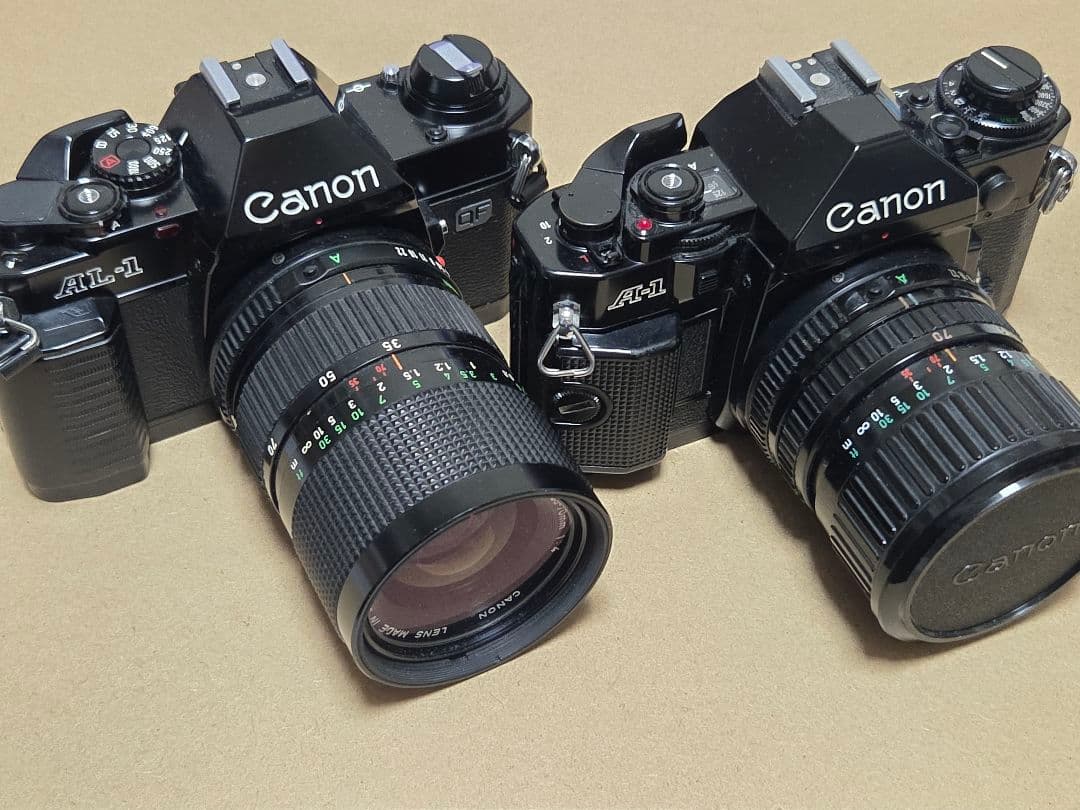 Canon A-1 Canon AL-1 フィルム一眼レフカメラ　ジャンク