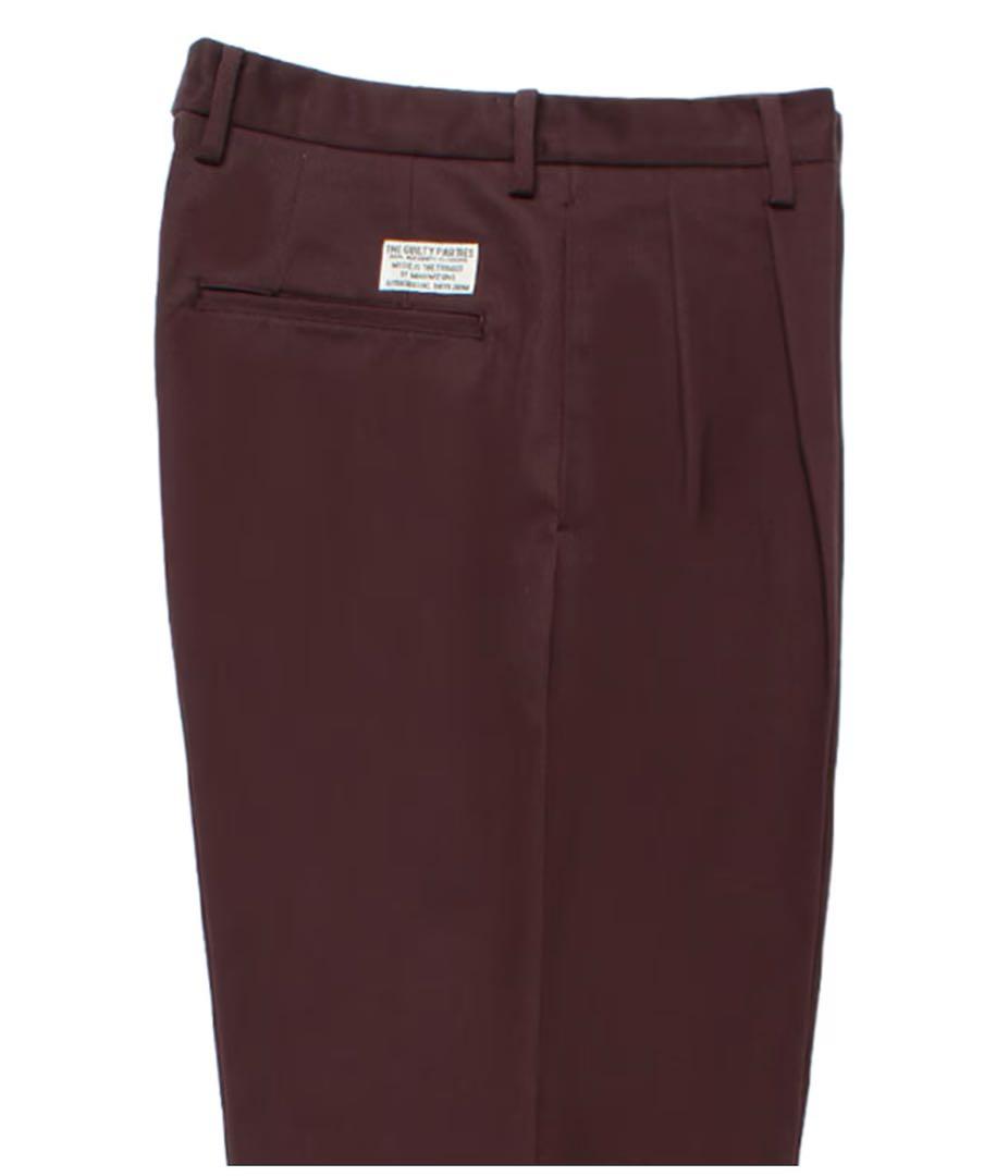 パンツ 25aw wackomaria double plaeted chino M