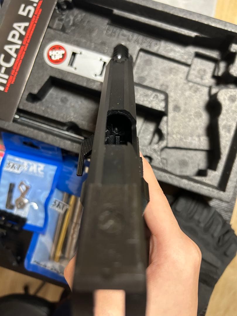 真っ黒5万カスタム品　Hi-CAPA 5.1 ガスガン セット