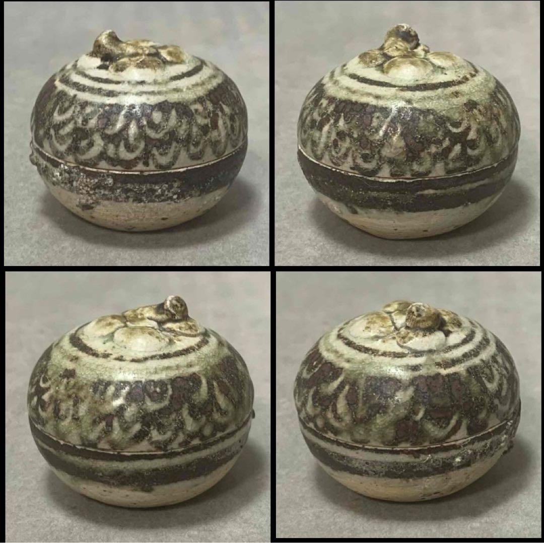 スンコロク香合（宋胡録　宋古録）