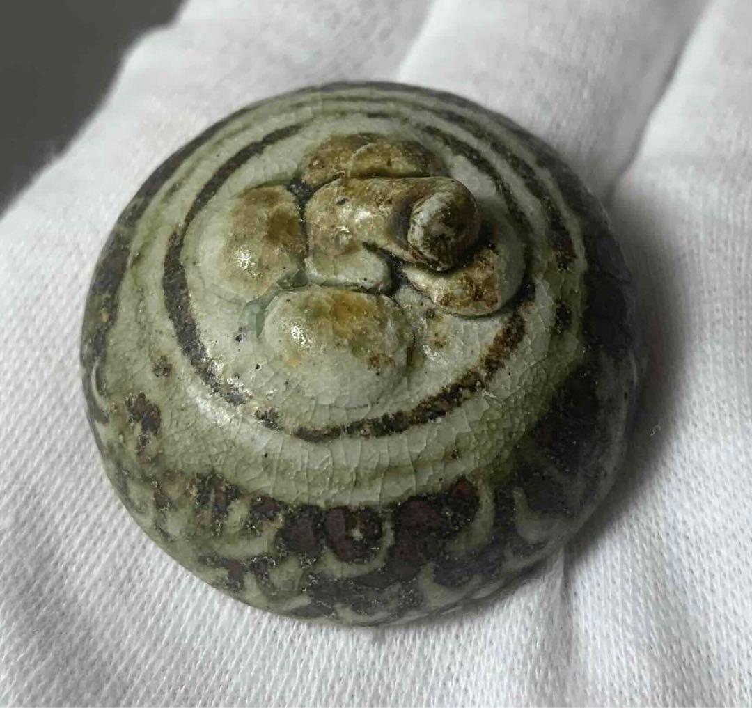 スンコロク香合（宋胡録　宋古録）