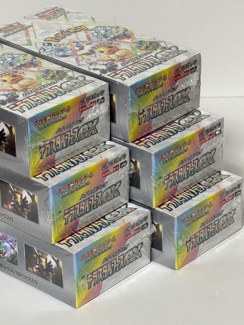 ポケモンカードテラスタルフェスex6BOXシュリンク付き