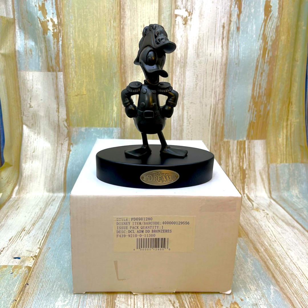 限定品★ドナルド ダック ドナルド提督 ドリーム号 ブロンズ像