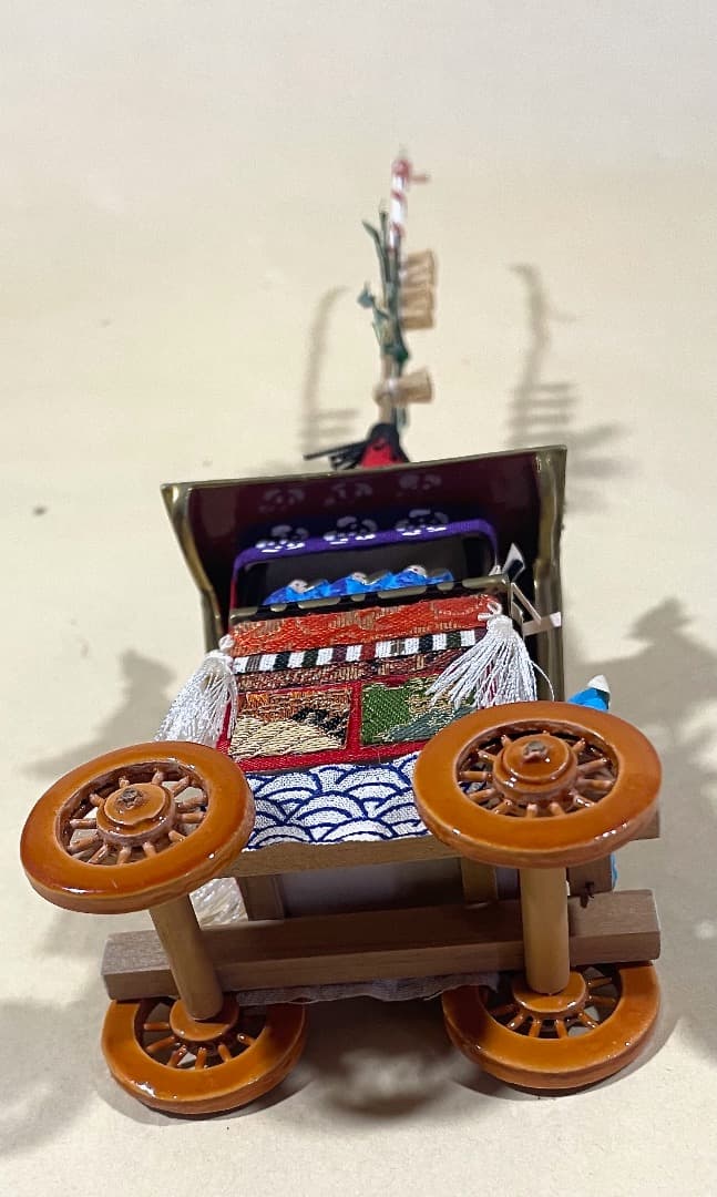 K 155・祇園祭山鉾ミニチュア　さくら井屋　長刀鉾、郷土玩具、廃絶、伝統工芸