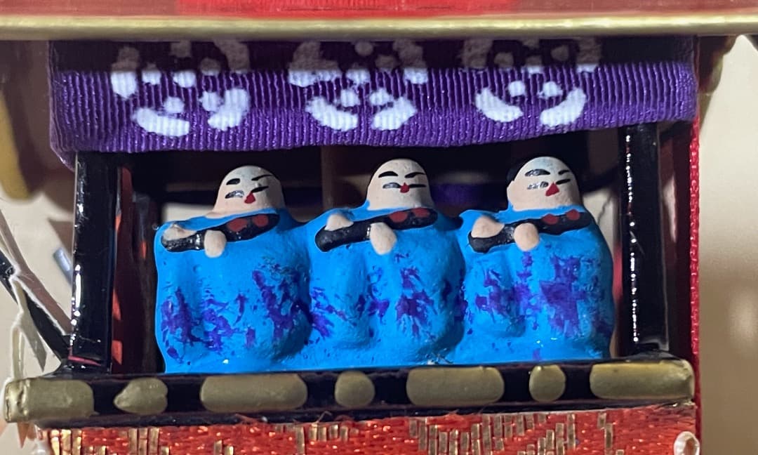 K 155・祇園祭山鉾ミニチュア　さくら井屋　長刀鉾、郷土玩具、廃絶、伝統工芸