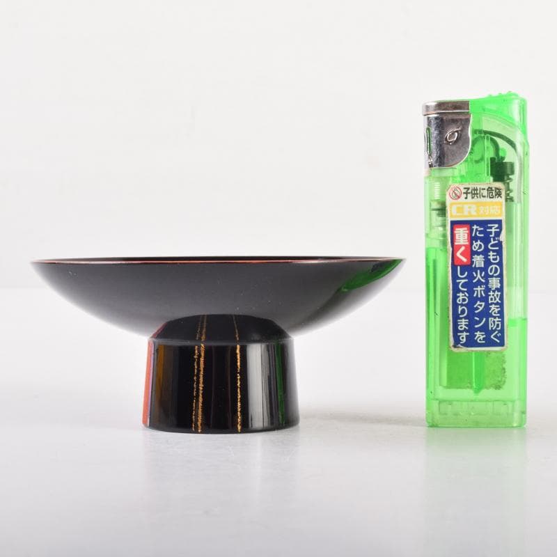 金沢漆芸　清水英姿作　金蒔絵　盃　共箱　N　6970